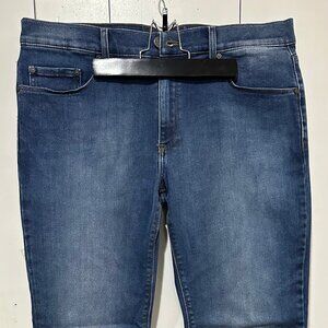 Mott & Bow Men's Stretch Blue Jeans Oliver 35